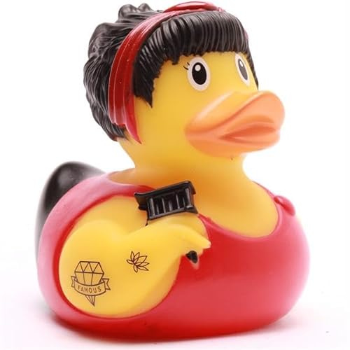 Duckshop I Badeente Tattoo I Quietscheentchen I L8,5cm I Quietscheente I Geschenk Tätowierer I Geschenk für Körperkunst