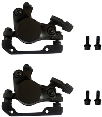 1 Pair Universal Dual Piston Bike Disc Brake,Universal Bicycle Disc Brake Caliper Compatible Road Bicycle,Mountain and MTB