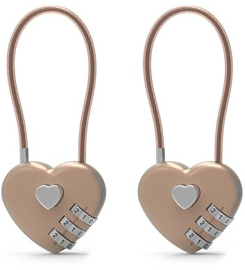 UP Security Cadenas à combinaison de qualité supérieure, cadenas à combinaison pour sécurité de voyage, petit câble antivol pour sac à dos, sécurité de voyage, bagages, valise, sac, antivol, mot de