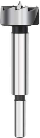 HSAWBIT 26mm Forstner Drill Bit, Forstner Bit Wood Drill Bits for Holes | Hinge Hole Cutter for Woodworking (Ø26mm, length 90mm, Round Shank)
