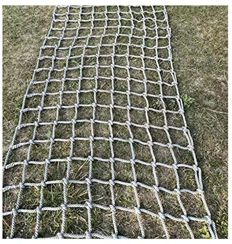 Kletternetz für Kinder und Erwachsene, Krabbelnetz Fallen Schutz Netz für Outdoor Sport Innendekoration,Netzstärke 10mm(1X1m/3.3X3.3ft)