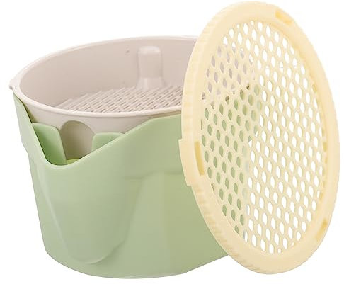 INOOMP Cat Grass Planter Hydroponic Soilless Growing Kit for Indoor Cats with Seeds, Cup Container Suitable for Catnip and Hairball Relief