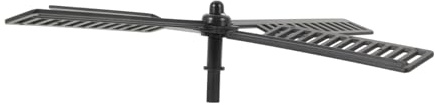 VALICLUD Pales D'éolienne en Plastique Noir, Pièce de Moulin à Vent en Plastique, Accessoires pour Moulin à Vent de Jardin, Étanche et Stable pour Jardin