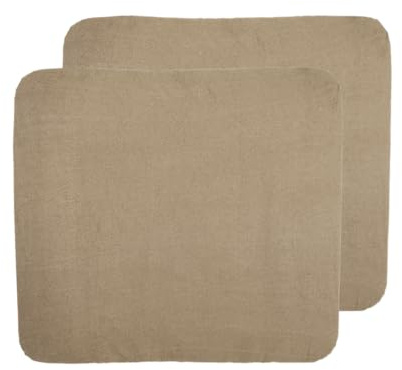 Meyco Baby Wickelauflagenbezug frottee - Taupe - 75x85cm - 2-pack - Oeko-Tex Standard 100