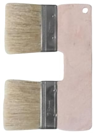 Pincel de doble pintura - Cepillo de arte 3 pulgadas | Cepillos de pintura Herramientas de piintura de pared de arte | Pinceles de pinturra de textura para pintuura acrílica para artistas pintores