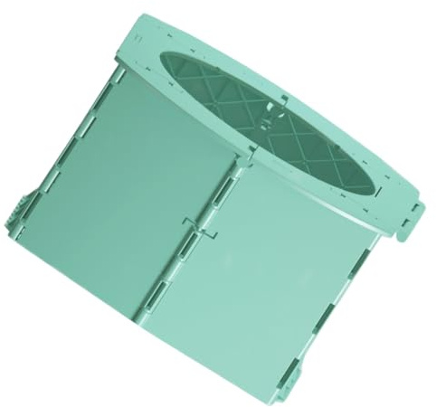 Supvox Faltbare Reise-toilette für Junge Mädchen Faltbarer Toilettenhocker aus Pp-material fürs Auto Reise-töpfchentrainer Faltbare