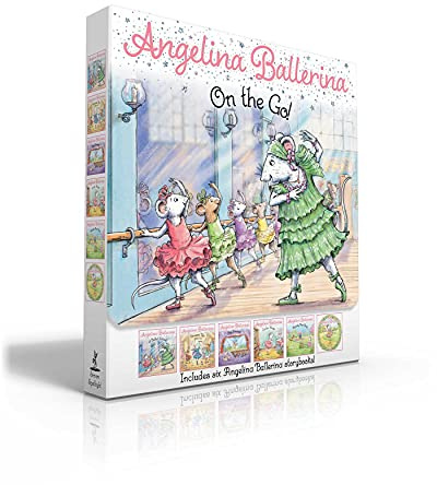 Angelina Ballerina On the Go! (Boxed Set): Angelina Ballerina at Ballet School; Angelina Ballerina Dresses Up; Big Dreams!; Center Stage; Family Fun Day; Meet Angelina Ballerina