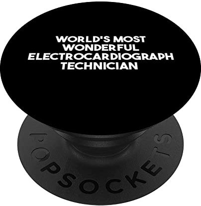 Le plus merveilleux technicien d'électrocardiographe au monde PopSockets PopGrip Interchangeable