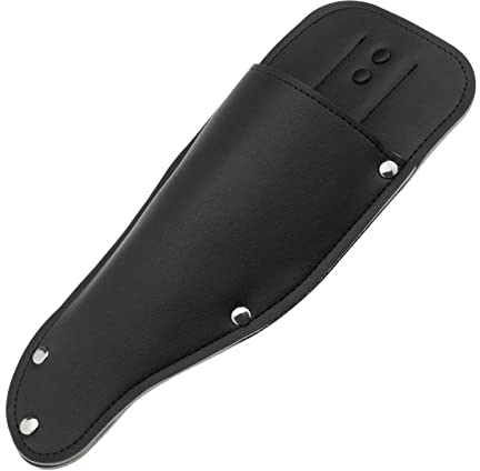 The Lord of the Tools Cesoie da Giardino, Custodia Protettiva in Pelle PU, Fodero per Attrezzi da Giardino, Pinza, Forbici, Colore Nero, 24,8 x 9,8 cm