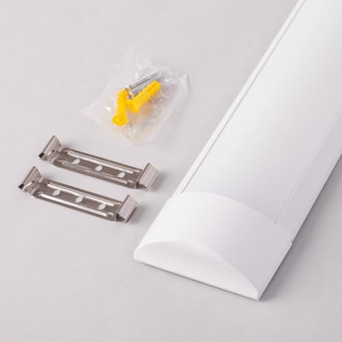 Luminaria Lineal de Superficie LED 50W 120Lm/W 6000Lm 4200ºK 150Cm 40,000H [HO-LLS-506000150-W] | Greenice