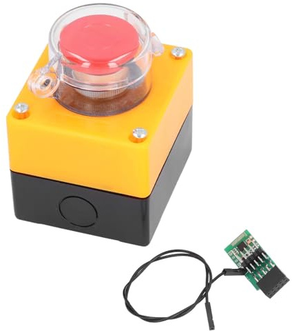 Bouton d'alimentation Externe sans Fil pour Ordinateur, Télécommande, Interrupteur d'alimentation pour PC avec Espace de Travail Bien rangé, fonctionnalité à Distance pour une