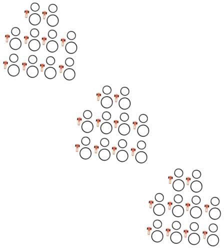 Supvox Hakenhalter Rute Delkim Bissanzeiger 30 Stück Angelhakenhalter Angelrutenhalter Haken Angelköder Fischköder Angelköder Hakenhalter Angelhakenhalter Angelrutenhakenhalter Orange