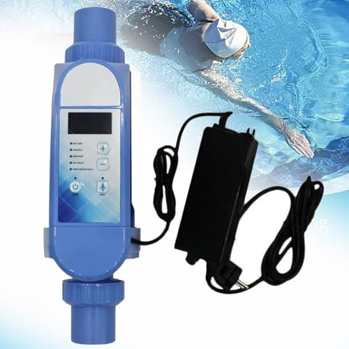 YASHISHI Générateur de chloration au sel, Machine à Chlore au sel Générateur de Chlore d'eau salée Électrolyse au sel Électrolyse au sel for Piscine, Jacuzzi, Spa(Pro12)