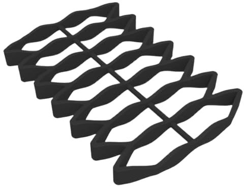 Rrlihjgu Rejilla para asar en horno, Rejilla para asar para horno, Rejilla para asar para cocinar en horno microondas, El pollo de las verduras drena la bandeja resistente al calor del aceite para