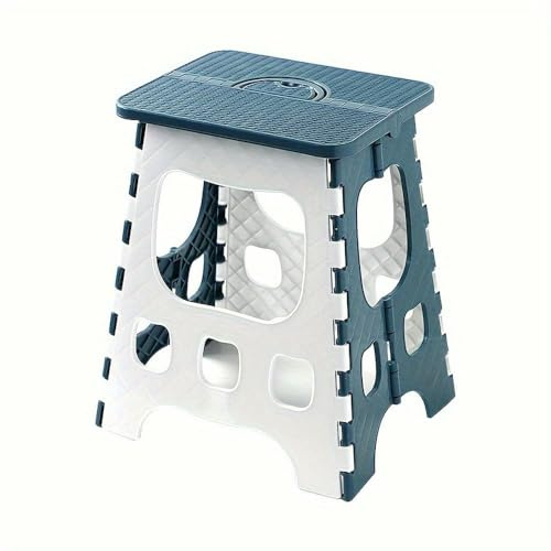 NYSDM Sgabello Pieghevole ultraresistente Leggero Antiscivolo per Campeggio, Pesca, Picnic, sostiene Fino a 300 libbre, Portatile per Interni