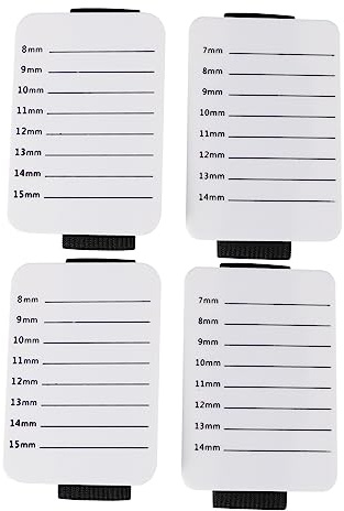 Mikinona 4pièces Palette à Cils Manuelle Plateau Extension De Cils Avec Dragonne