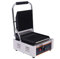 Sandwich pressa in acciaio inox, 1800 W, 220 V, griglia commerciale con indicatore LED, regolazione della temperatura libera 122°F-572°F macchina per panini elettrici per ristoranti, hotel