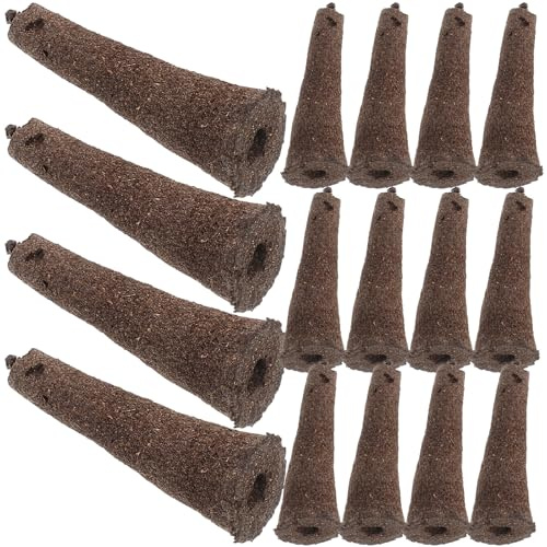 SHINEOFI Éponge de Culture Hors-Sol Hydroponique pour Jardinage Intérieur, Lot de 50, Matériau Biocharbon Absorbant, Compatible Systèmes Hydroponiques Intelligents, Support Croissance
