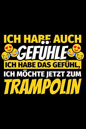 Notizbuch liniert: Trampolin Geschenke Trampolin springen Trampolinturnen