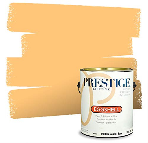 PRESTIGE Paints Interior Paint and Primer In One, 1-Gallon, Eggshell, Comparable Match of Benjamin Moore* Fresh Fruit*