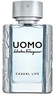 FERRAGAMO Uomo Ferragamo Casual Life Eau de Toilette Pour Homme, Cologne Spray for Men, 1.7 Fl. Oz.