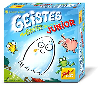 Zoch 601105119 Geistesblitz Junior - das lustige Reaktionsspiel für blitzgescheite Junggeister - mit kindgerechten Regeln, ab 4 Jahren