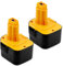 Moticett 2 x 12V NI-MH Ersatzakku für Dewalt 12V 3.6Ah Akku DC9071 DE9075 DE9071 DE9074 DW9071 DW9072 DE9501 DE9072 DE9072 Schnurloses Elektrowerkzeug