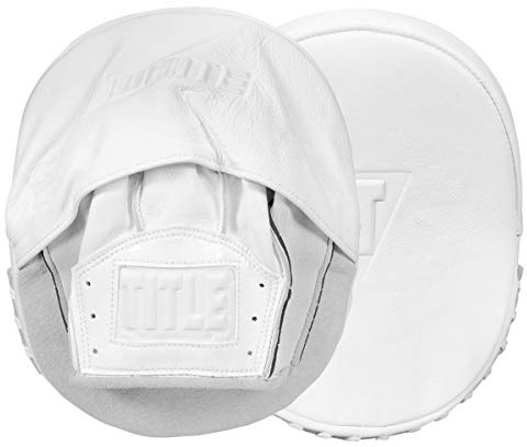 TITLE Boxing 2.0 Punch Mitts - Black, Muay Thai & Kickboxing Pads, MMA Equipment