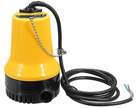 CCChaRLes Dc 24V 50W Mini Pompe Immergée Pompe Immergée Électrique Pompe À Eau De Cale Propre Bassin De Piscine Sale