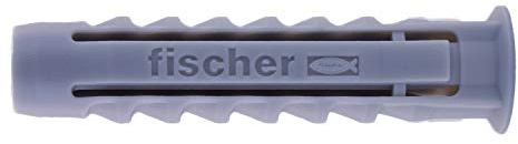 Nylon-Dübel SX - 6x30 - [100 Stück] - | Spreizdübel | Allzweckdübel | Universaldübel in Qualität von Fischer