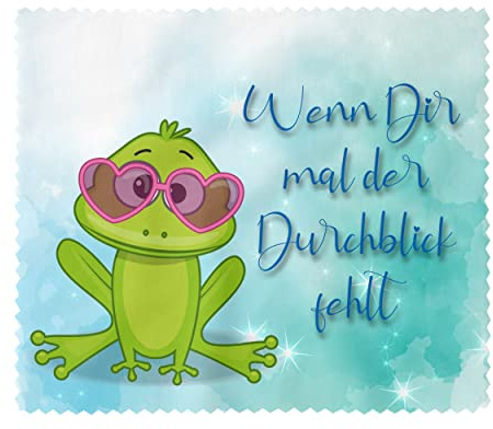 Microfasertuch 18x15 cm als Brillenputztuch, Displaytuch und Objektivtuch | Weiches Reinigungstuch für Brillen, Displays, Kameras und Alltag