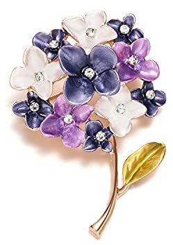Equirider Pflanze Blume Emaille Brosche Ahorn Blatt Gänseblümchen Tulpe Bouquet Korb Glocke Orchidee Rose Blume Revers Pins Hochzeit Schmuck