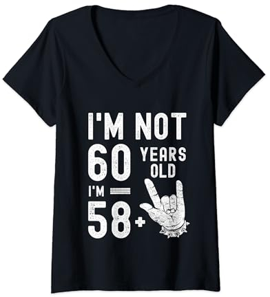 Metalhead 60th birthday Metal Fork French Fries Fork Heavy V-Neck T-Shirt