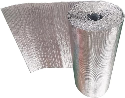 Self-adhesive Reflective Heat-insulating Foil, Heat-insulating And Waterproof, For Car Walls And Attics(1m)