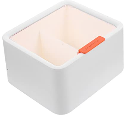 SHOWERORO Dispenser Per Cotton Fioc Contenitore Rettangolare Per Dischetti Da Trucco Porta Dischetti Di Cotone Per La Casa