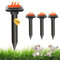 Repellente Solare per Talpe 2025, Repellente per formiche Regina per Giardino e Campeggio, Gopher, Repellente per Serpenti Talpa, Gopher e Altri Repellenti per Talpe 4 Pezzi