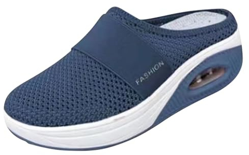 Retourenkauf Angebote,Orthopädische Hausschuhe Damen Clogs & Pantoletten für Damen Air Cushion Freizeit Atmungsaktiv Sandals Gesundheitsschuhe Diabetiker Slip on Walkingschuhe Hausschuhe Schuhe