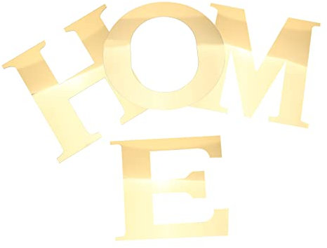 KITANDOVE Stickers Muraux Acrylique Décoration Murale Salon Chambre Bureau Autocollants Surface Miroir Home Sign