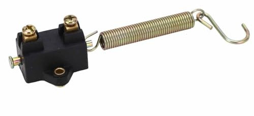 Gorise Interruttore luce freno universale 12v interruttore luce freno in ferro normalmente aperto tirare per realizzare auto d'epoca luce freno in linea per auto d'epoca