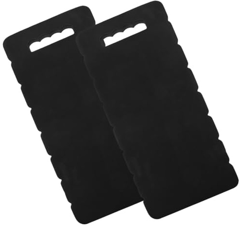 UKCOCO Lot De 2 Coussins De Genoux en Eva 45x21x2,5 Cm pour Jardinage Et Travaux Ménagers, Genouillères De Jardin Extra Épaisses, Légères Et Portables, Protection pour Genoux Adaptée Au Sol