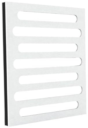 F Fityle Panel acústico de pared, baldosa acústica de pared, tablero insonorizante premium, panel 3D absorbente de sonido para estudio de piano, casa de