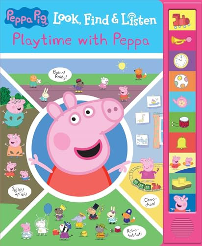 Peppa Pig - Playtime with Peppa Look, Find, and Listen - PI Kids