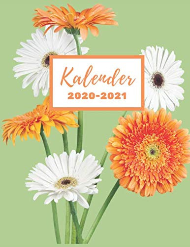 Kalender 2020-2021: Terminplaner und Terminkalender 2020-2021 | Wochenplaner, Monatsplaner und Familienplaner | Januar 2020 bis Dezember 2021 | 2 Jahre Terminkalender