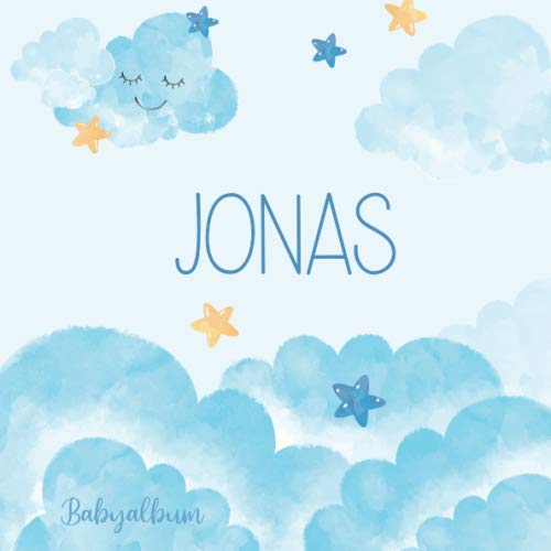 Jonas Babyalbum: Babybuch zum Eintragen, Ausfüllen und Gestalten
