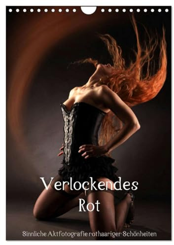 Verlockendes Rot (Wandkalender 2026 DIN A4 hoch), CALVENDO Monatskalender: Rothaarige Frauen mit lockigem Haar in reizenden Bildern (CALVENDO Erotik)