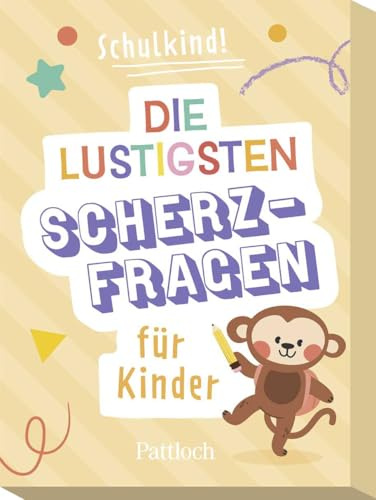 Kartenset: Schulkind! Die lustigsten Scherzfragen für Kinder: Perfektes Geschenk für die Schultüte und für Erstleser (Kartensets für Kinder, Band 2)