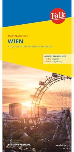 Falk Stadtplan Extra Wien 1:21.500