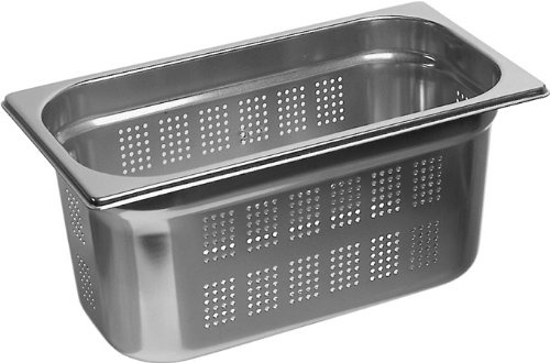 Gastronormbehäter GN 1/3 gelocht 100 mm Tiefe / 4,0 Liter Inhalt