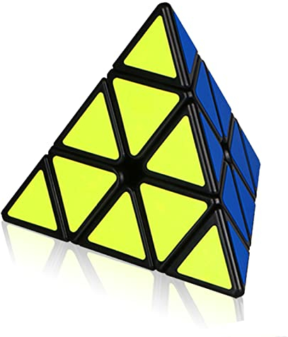 EACHHAHA zauberwürfel Pyramide 3x3,Speed Cube Pyramid,Professionel,Glatt,Hohe Toleranz,Stahlkugelpositionierung, stabilere Leistung,Geeignet für Wettbewerbstraining und Geburtstagsgeschenke
