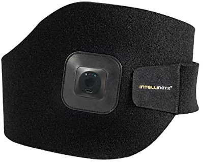 Intellinetix Universal Therapy Wrap — Levererar riktad, icke-invasiv vibrationsterapi — Hjälpmedel vid lindring och återhämtning — designad för axlar, rygg, armar, knän, ben och mer — patenterad